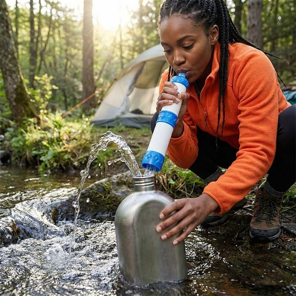 Mini Mini Water Filter Straw P - Water Purification Straw recension och pris