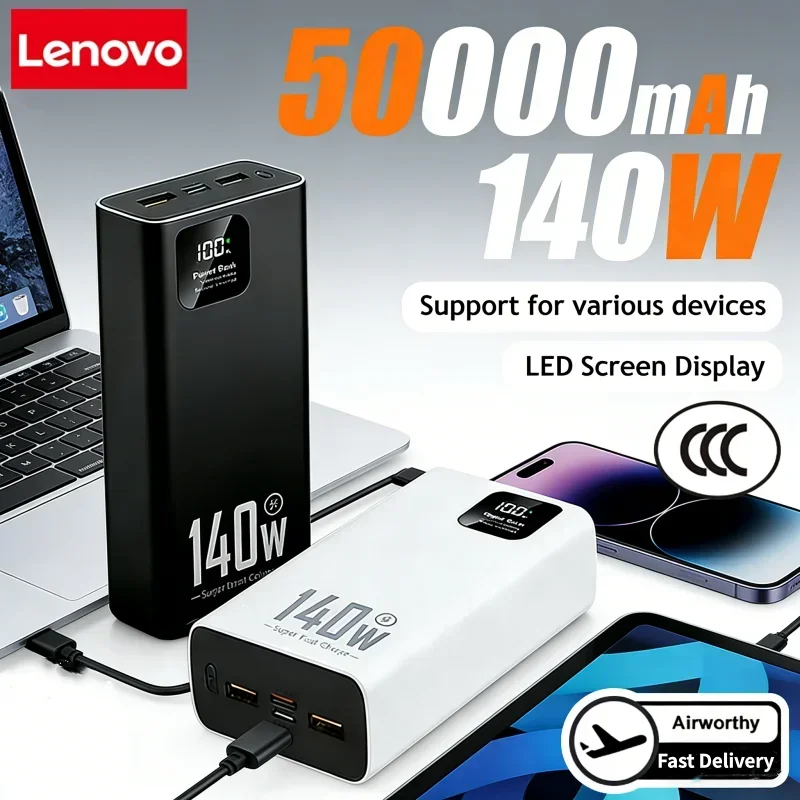 Lenovo 140W 500000mAh Ultra Ca - Solar Emergency Charger recension och pris