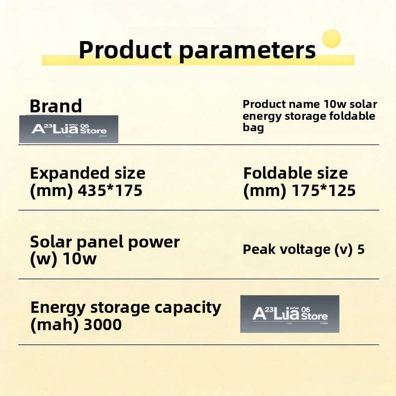 Foldable Solar Panel Charger P - Solar Emergency Charger recension och pris