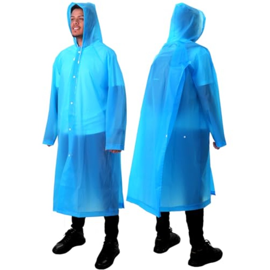 ANYOO 2-Pack Rain Ponchos for  - Emergency Poncho Rain recension och pris