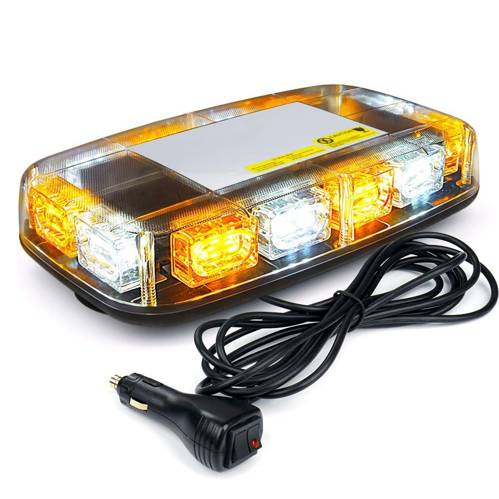 48 LED Amber Car Roof Strobe L - Sos Light Strobe recension och pris