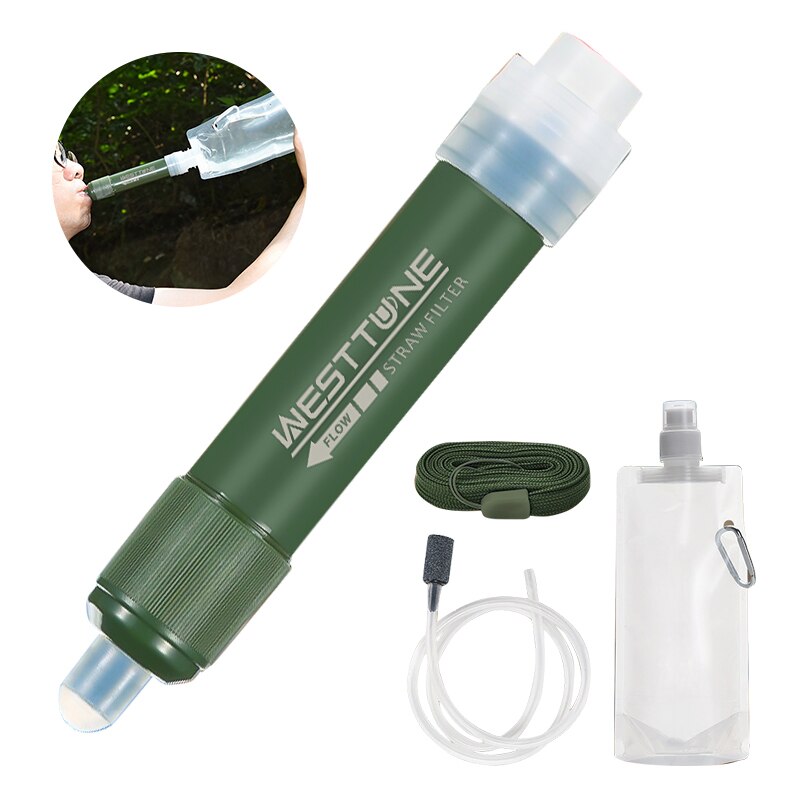 Outdoor Mini Filter Straw Set  - Water Purification Straw recension och pris