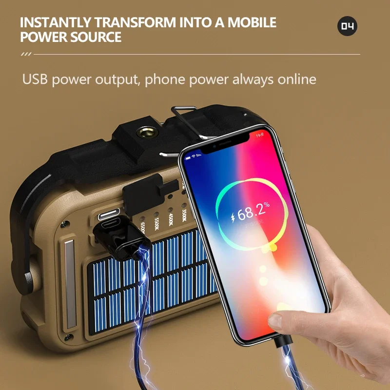 Solar Emergency Lamp Charging  - Solar Emergency Charger recension och pris