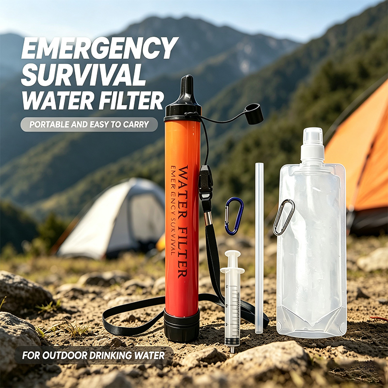 Outdoor Mini Water Filter Stra - Water Purification Straw recension och pris