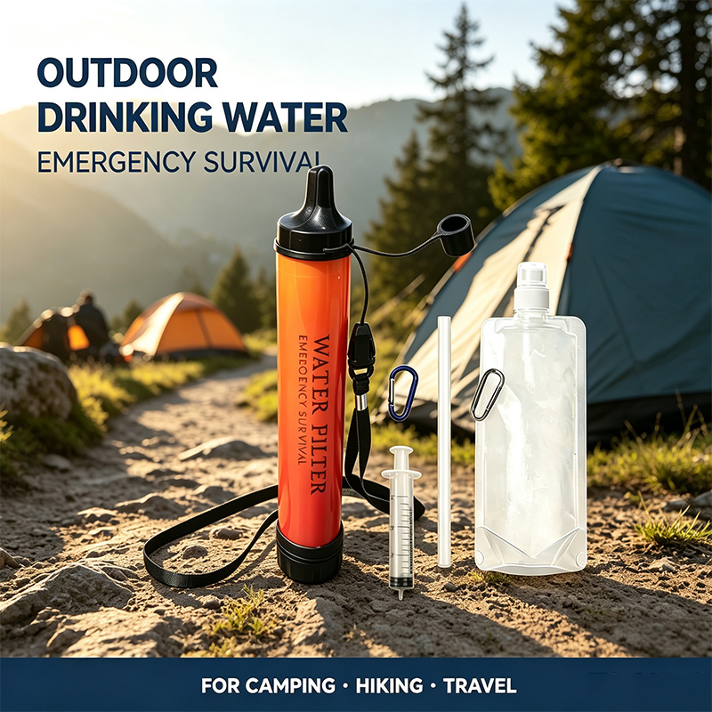 Outdoor Mini Water Filter Stra - Water Purification Straw recension och pris