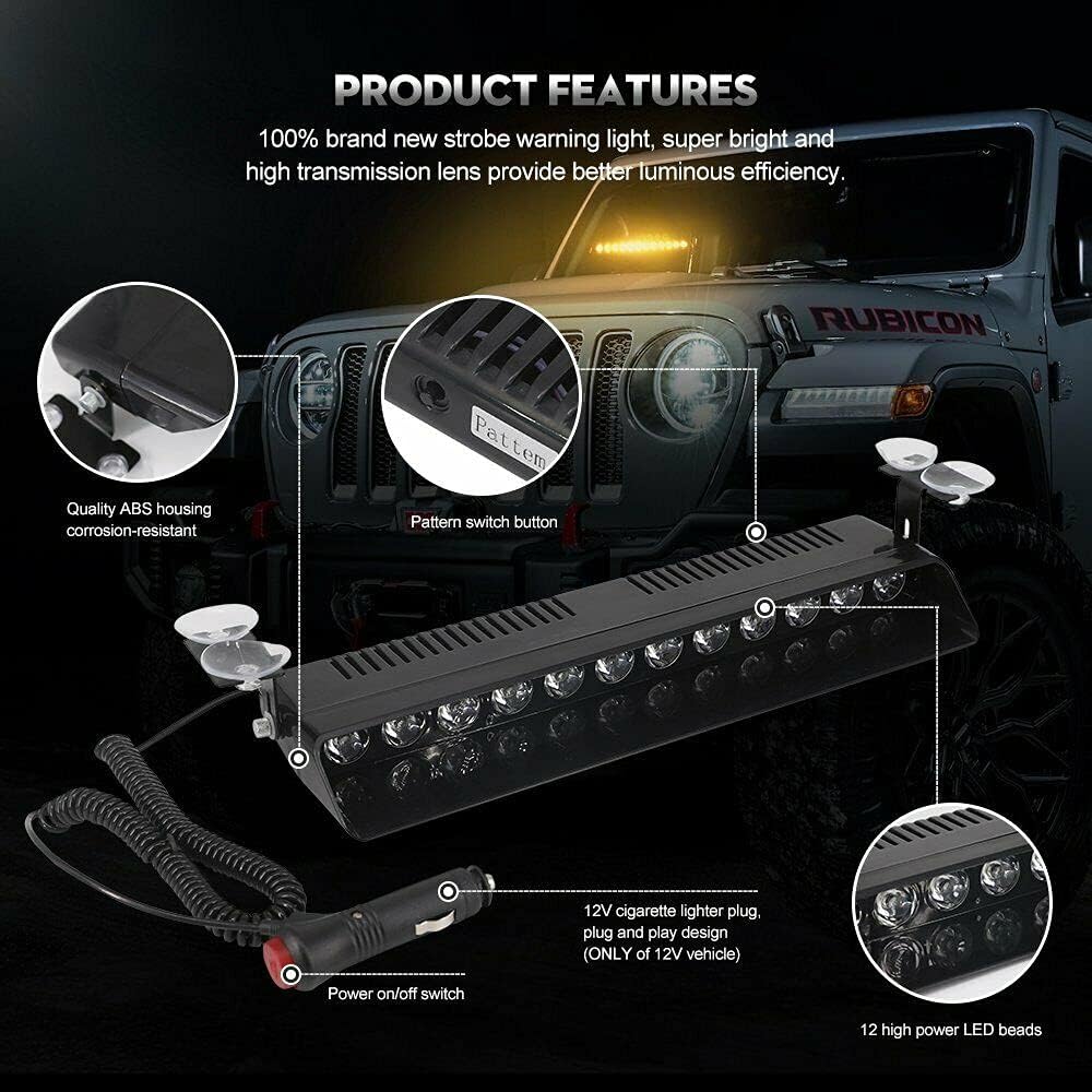 Led Emergency Strobe Light Win - Sos Light Strobe recension och pris