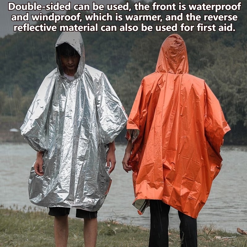 1-10PCS Emergency Rain Poncho  - Emergency Poncho Rain recension och pris