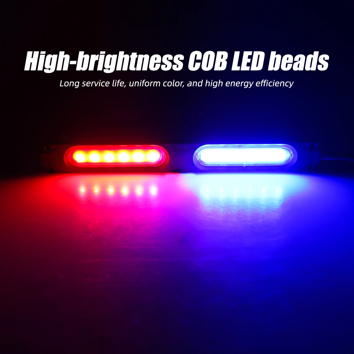 Red Blue Flashing Dual Light L - Sos Light Strobe recension och pris