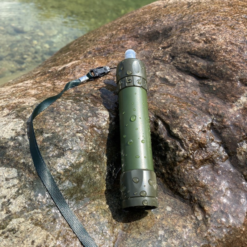 2pcs Emergency survival filter - Water Purification Straw recension och pris