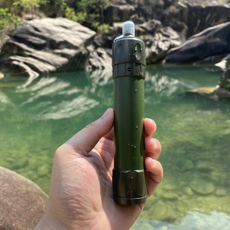 2pcs Emergency survival filter - Water Purification Straw recension och pris